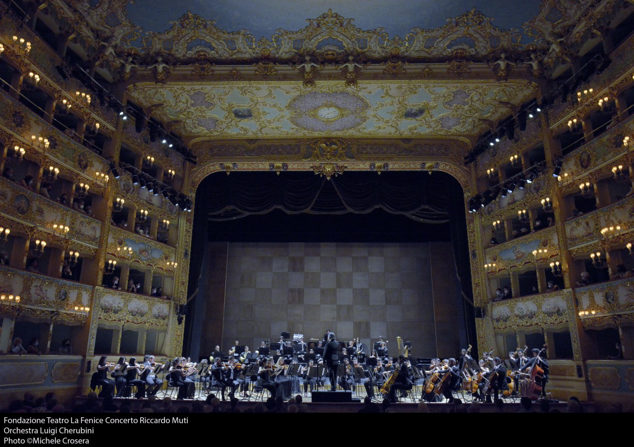 RICCARDO MUTI & L’ORCHESTRA GIOVANILE LUIGI CHERUBINI – GRANDE RITORNO AL TEATRO LA FENICE, LUNEDI’ 12 LUGLIO 2021